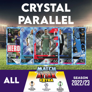 MATCH ATTAX EXTRA - CHAMPIONS LEAGUE - 2022/23 - PARALLEL: CRYSTAL
