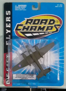 road champs die cast flyers 6200  COL JIMMY DOOLITTLES B-25  NEW extra card wear