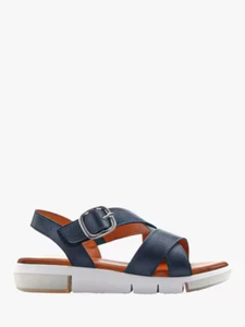 SANDALIAS JONES BOOTMAKER MUJER ILARIA HEBILLA CORREA EN AZUL MARINO - TALLA UK 5: EU 38 - Imagen 1 de 7