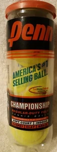 Penn Championship Tennis Balls  Regular- Duty Felt  - Picture 1 of 5