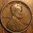 1919 USA LINCOLN WHEAT SMALL CENT PENNY