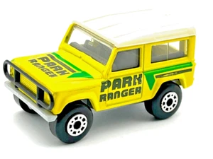 Matchbox MB35 Superfast Land Rover 90 Yellow Body Park Ranger Mint in PVC Box - Picture 1 of 6