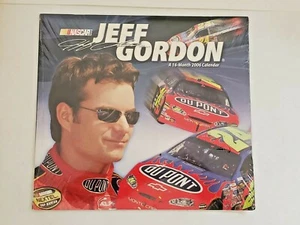 DE COLECCIÓN NASCAR JEFF GORDON 2006 CALENDARIO DE 16 MESES EN ENVOLTURA DE PLÁSTICO ORIGINAL #24 - Imagen 1 de 2