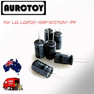 LCD Monitor Capacitor Repair Kit for LG LGP26-09P W2753V-PF 27 inch Screen AU - Picture 1 of 3