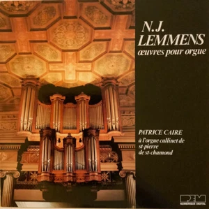 Jacques-Nicolas Lemmens - Patrice Caire Œuvres Pour Orgue - LP 33T - Picture 1 of 3