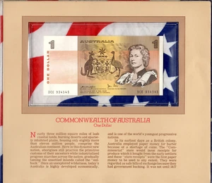 Most Treasured Banknotes Australia $1 1979 UNC P-42c Knight/Stone DCE 934545 - Picture 1 of 2