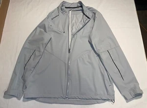 Sunice Men Golf Flex Vent Jacket Size XL Full Zip Tech Nylon Stretch Gray - Picture 1 of 20