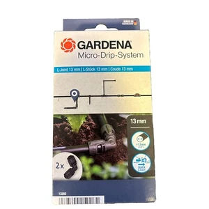 GARDENA Micro-Drip-System 2.0 L-Stück - 13mm, Schwarz 13202 - Bild 1 von 2