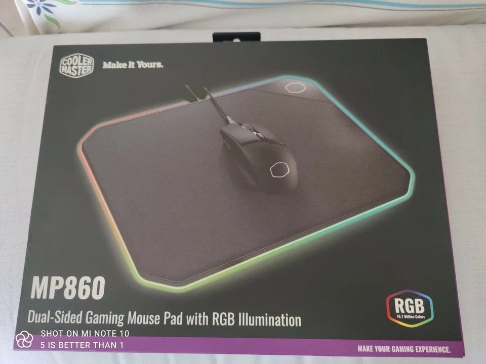 Cooler Master MP860 Nero Tappetino per mouse per gioco da computer - Immagine 1 di 3