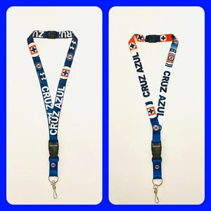 2x CRUZ AZUL "LA MAQUINA"    LANYARD WITH ID HOLDER  MEXICO FUTBOL/SOCCER  - Picture 1 of 7