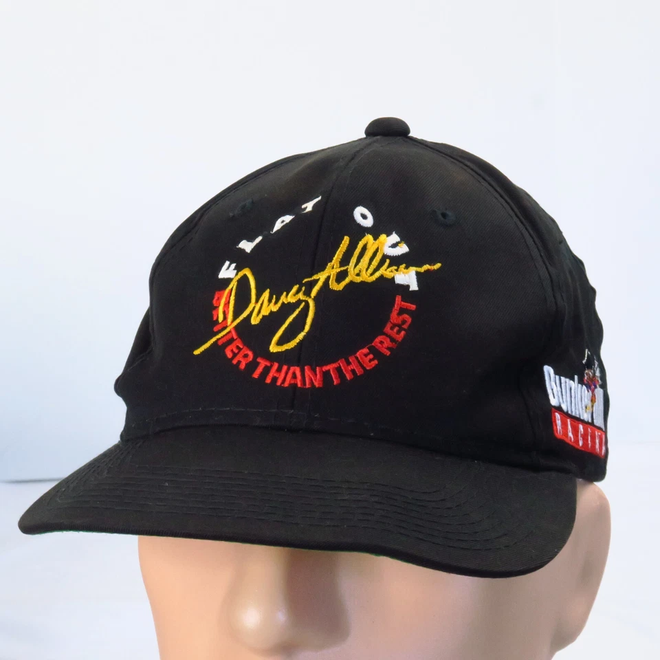 Sombrero de colección Davey Allison Bunker Hill Racing Flat Out Better Than The Rest Foto 1 de 4