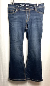 Pantalones de mezclilla para mujer Torrid Luxe ajustados súper elásticos talla 12 cortos azules B*H - Imagen 1 de 5