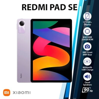 Xiaomi Redmi Pad SE Android PC Tablet (Wi-Fi, Purple, 8GB+256GB, New) - Image 1 of 4