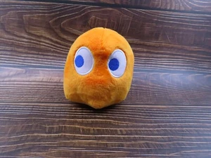 Pac Man Clyde the Orange Ghost 5" Plush Stuffed Toy Bandai Namco Toy Factory - Picture 1 of 8