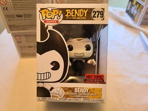 Funko Pop! Figura Games BENDY and the Ink Machine 279 Hot Topic Pre Lanzamiento - Imagen 1 de 6