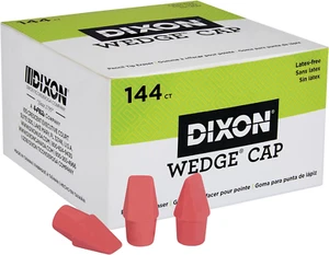 Gomme con tappo superiore a matita, rosa, numero 144 (34500) - Foto 1 di 6