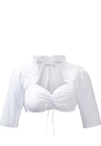 B-Ware / 2. Wahl - Damen Dirndlbluse B-1015 weiß Stockerpoint - Bild 1 von 1