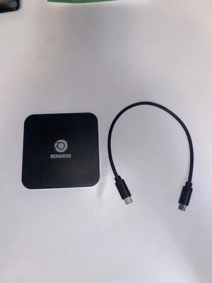 NEW Rowkin Wave Fast USB-C Qi Wireless Charger: Wireless Charging Pad for iPhone - Image 1 of 4