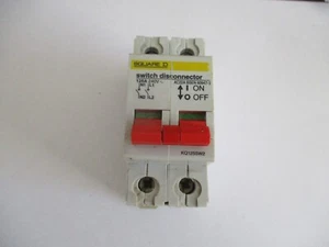 SQUARE D 125 AMP KQ125SW2 DOUBLE POLE MAIN SWITCH DISCONNECTOR - Picture 1 of 1