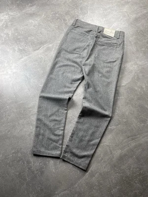 Pantalones de Lana Jacob Cohen J606 Edición Clásica de Lujo Gris Hecho en Italia Talla 31 Foto 1 de 4