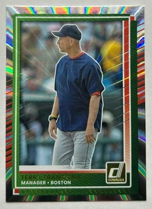 2025 Panini Baseball Donruss Terry Francona Laser #38 Boston Red Sox - Picture 1 of 2