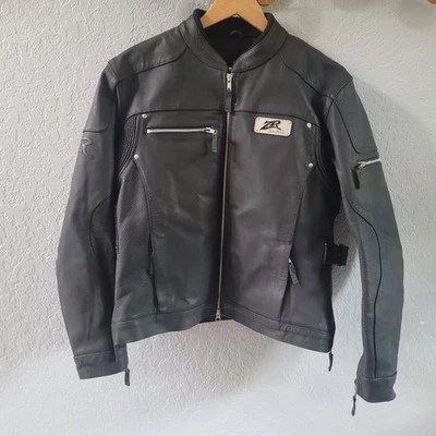 Z1R Woman's Leather Motorcycle Jacket -Size XL (no inner lining) - Image 1 of 4