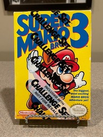 Super Mario Brothers 3 Nintendo NES 1990 Left Bros CIB NUOVO, SIGILLATO!!!