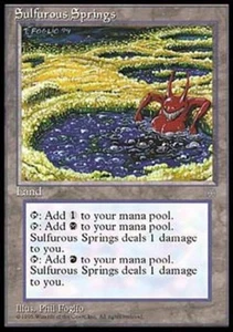 Sulfurous Springs - Medium Play MTG Ice Age - Picture 1 of 1