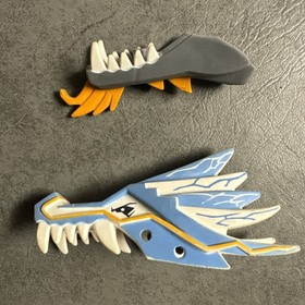 Lego 2260 - Ninjago Ice Dragon Attack (2011) Replacement Piece DRAGON HEAD ONLY