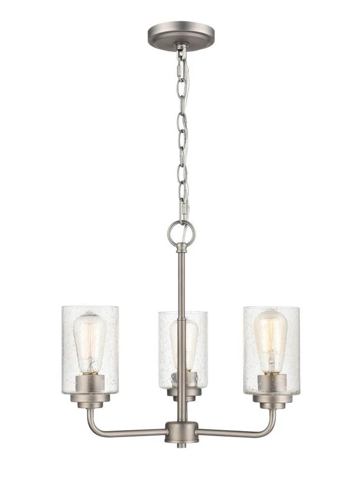 Millennium Lighting 9603 Moven 3 Light 18"W Chandelier - Bronze - Image 1 of 1