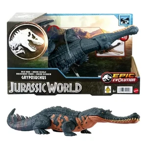 Jurassic World Wild Roar Gryposuchus Dinosaur Action Figure Toy with Attack - Picture 1 of 3