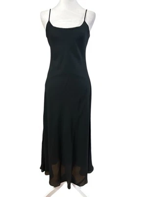 Vestido sin mangas negro Hampton Nites talla 4 vintage Foto 1 de 4