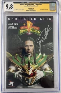 MIGHTY MORPHIN POWER RANGERS #25 JSA CGC 9.8 AUTO BY JDF JASON DAVID FRANK MMPR - Picture 1 of 3