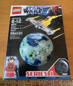LEGO Star Wars: Naboo Starfighter & Naboo (9674) - NEW - SEALED