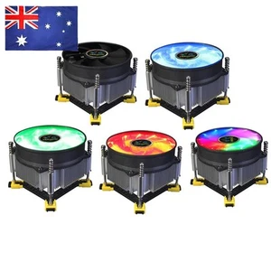 LANSHUO 9cm Adjustable Speed 4 Pin PWM CPU Cooling Fan for Intel LGA 115X/1366 - Afbeelding 1 van 21