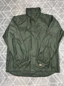 Dickies Dark Green Hooded Rain Jacket Men’s Size XXL Workwear - Picture 1 of 10