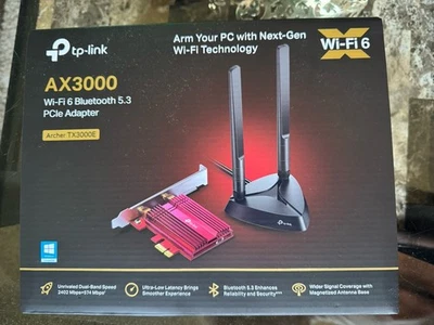 To Link AX3000 WIFI 6 Bluetooth 5.3 PCIe Adapter - Image 1 of 3