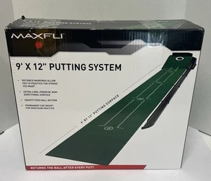 Maxfli 9' x 12" Putting Sytem Mat Gravity Feed Ball Return - Picture 1 of 6