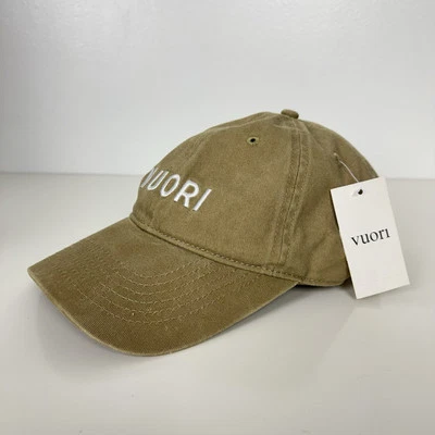 Sombrero Vuori Adulto Ajustable Camel Marrón Tostado Unisex Novio Gorra de Baile Nuevo con Etiquetas $40 Foto 1 de 4