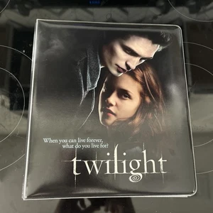 Twilight Trading Card Binder Neca- 2 Complete Set Of Cards Included! Rare - Picture 1 of 15