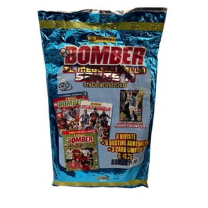 Rivista Bomber Giugno 2023  3 riviste + 6 bustine Adrenalyn  + 3 card Limited - Picture 1 of 1