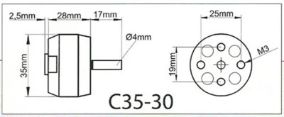 Multiplex ROXXY Brushless Motor BL Outrunner C35-30-1600kV - 314980 - Bild 1 von 4