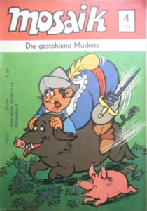 MOSAIK Abrafaxe 4 - 1976 B Die gestohlene Muskete - Sehr gut - Picture 1 of 2