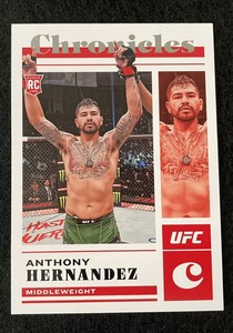 Anthony Hernandez RC 2023 Panini UFC Chronicles Rookie Card Middleweight #83