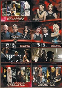 BATTLESTAR GALACTICA SEASON 2 RA COMPLETE 72 CARD BASE SET + WRAP TRICIA HELFER - Picture 1 of 1