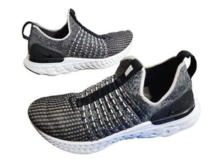 Nike React Phantom Run Flyknit 2 Oreo (CJ0277-003) Men’s Size 6 / Women’s 7.5 - Picture 1 of 12