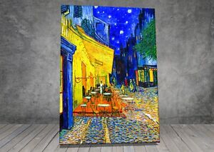 Van Gogh Cafe Terrace at Night Landscape CANVAS PAINTING ART 554