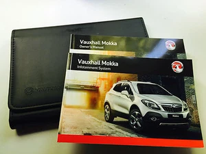VAUXHALL MOKKA Owners handbook Manual Pack Genuine - Picture 1 of 1