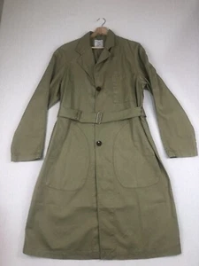 Australian Military Army Engineer Dust Coat Trench Coat 1975 AGCF Size 5 Khaki - Picture 1 of 14