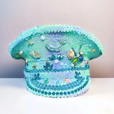 Captain Hat Burning Man Festival trajes para mujer Burning man trajes para mujer Foto 1 de 4